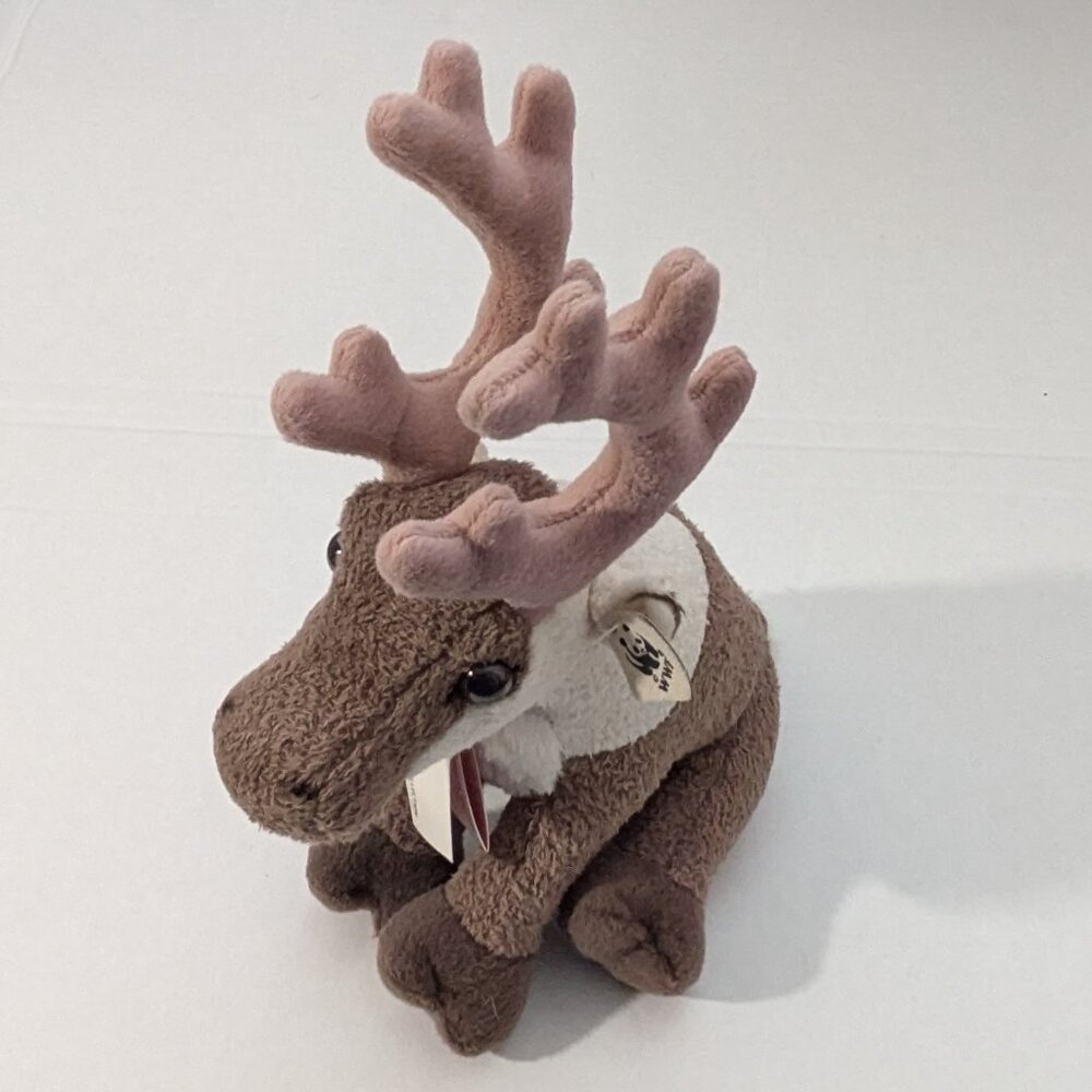 WWF Caribou (Reindeer) Plush Toy with Tags from 1986 - Pre Owned